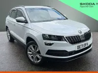 Used Skoda Karoq SE Technology 150 HP (110 kW) 2021 White SUV