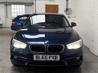 Used BMW 120 Sport Line 2016 Blue Hatchback