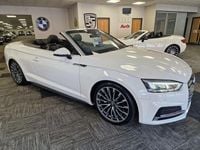 Used Audi A5 Cabriolet S-Line 2017 White Cabriolet