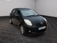 Used Toyota Yaris 87 HP (63 kW) 2008 Black Hatchback