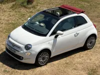 Used Fiat 500C Lounge 2016 White Cabriolet