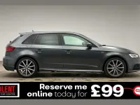 Used Audi A3 Black Edition 150 HP (110 kW) 2018 Grey Sedan