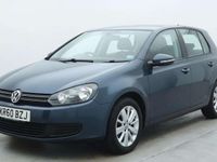 Used VW Golf VI SE 105 HP (77 kW) 2010 Blue Hatchback