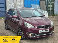 Used Mitsubishi Mirage 79 HP (58 kW) 2016 Mauve/purple Hatchback
