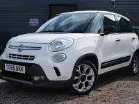 Used Fiat 500L Trekking 85 HP (62 kW) 2015 White MPV