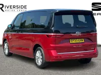 Used VW Multivan S 218 HP (160 kW) 2023 Deep black pearl / fortana red MPV