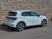 Usado VW T-Cross R-line 110 CV (80 kW) 2022 Blanco SUV