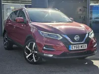 Used Nissan Qashqai Tekna 115 HP (84 kW) 2018 Red SUV
