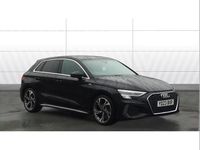 Used Audi A3 S-Line 110 HP (80 kW) 2023 Black Sedan