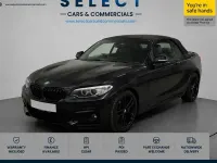 Used BMW 218 M Sport 150 HP (110 kW) 2016 Black Cabriolet