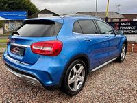Used Mercedes GLA200 AMG line 136 HP (100 kW) 2016 Blue SUV