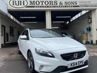 Used Volvo V40 R-Design 115 HP (84 kW) 2014 White Hatchback