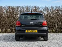 Used VW Polo Match 75 HP (55 kW) 2011 Black Hatchback