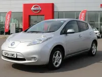 Used Nissan Leaf Acenta 80 kW (109 HP) 2014 Silver Hatchback