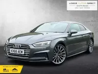 Used Audi A5 S-Line 286 HP (210 kW) 2018 Grey Coupe