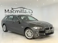Begagnad BMW 520 Luxury Line 190 HK (139 kW) 2016 Grå Kombi