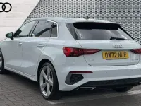 Used Audi A3 S-Line 150 HP (110 kW) 2023 White Sedan