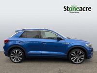 Used VW T-Roc R-line 150 HP (110 kW) 2021 Blue SUV