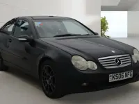 Begagnad Mercedes C180 SE 2006 Svart Sportkupé