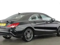 Used Mercedes CLA180 AMG line 2019 Black Coupe