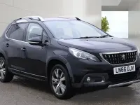 Used Peugeot 2008 Allure 97 HP (71 kW) 2016 Black SUV