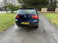 Used VW Golf VI Match 103 HP (75 kW) 2008 Blue Hatchback