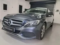 Usado Mercedes C200 136 HP (100 kW) 2016 Cinzento Sedan
