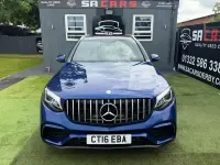 Used Mercedes GLC250 AMG line 2016 Blue SUV