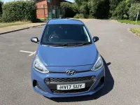 Used Hyundai i10 67 HP (49 kW) 2017 Blue Hatchback