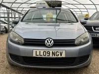 Used VW Golf VI S 100 HP (73 kW) 2009 Blue Hatchback