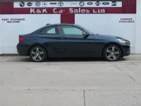 Used BMW 218 Sport Line 2016 Blue Coupe