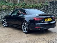 Used Audi A4 Black Edition 150 HP (110 kW) 2017 Black Sedan