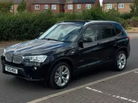 Used BMW X3 Impressive 2015 Black SUV