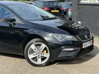 Used Seat Leon FR 150 HP (110 kW) 2017 Black Hatchback