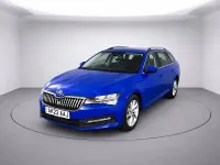 Used Skoda Superb SE 150 HP (110 kW) 2022 Blue Estate