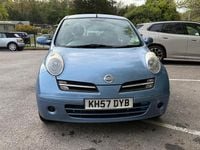 Begagnad Nissan Micra 79 HK (58 kW) 2007 Blå Halvkombi