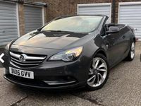 Used Vauxhall Cascada Elite 2015 Grey Cabriolet