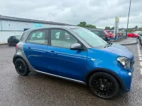 Used Smart ForFour Premium 90 HP (66 kW) 2018 Grey Hatchback