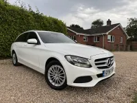 Used Mercedes C220 Executive 2015 White Estate