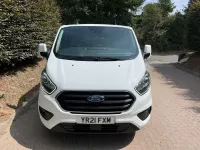 Used Ford Transit Custom Limited 130 HP (95 kW) 2021 White Van