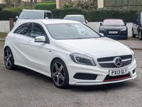 Used Mercedes A250 AMG 2013 White Hatchback