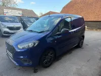 Used Ford Transit Sport 100 HP (73 kW) 2018 Blue Van