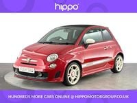 Used Abarth 500C 135 HP (99 kW) 2014 Red Cabriolet