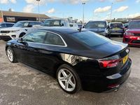 Used Audi A5 S-Line 150 HP (110 kW) 2018 Black Coupe