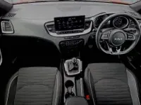 Begagnad Kia Ceed GT-Line 158 HK (116 kW) 2022 Orange Halvkombi