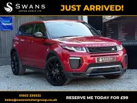 Used Land Rover Range Rover evoque HSE Dynamic 240 HP (176 kW) 2017 Red Estate