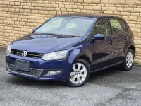 Used VW Polo Match 90 HP (66 kW) 2015 Blue Hatchback
