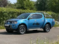 Used Mitsubishi L200 165 HP (121 kW) 2009 Blue Pickup