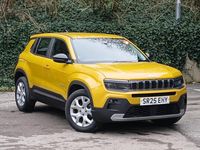 Used Jeep Avenger Summit 100 HP (73 kW) 2025 Yellow SUV