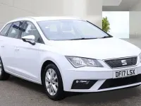 Used Seat Leon Ecomotive 115 HP (84 kW) 2017 White Estate